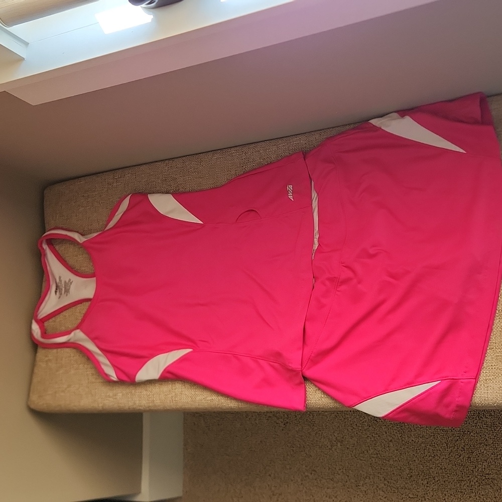 Avia set small pickleball tennis pink